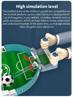 Juego De Fútbol De Rompecabezas Creativo Para Tiempo Libre En Interiores Para Niños Set De Mesa Con Edad Recomendada De 7 a 12 Años Y Más - details 3