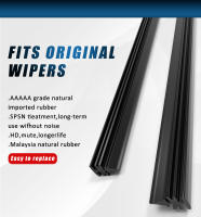 Limpia Parabrisas De Coche 6mm Láminas De Recambio Para Limpia Parabrisas Universal En Goma Adecuado Para Coches Sin Marco - details 2