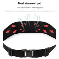 Bolsa De Cintura Deportiva Profesional Para Correr Cinturón De Móvil Hombre Mujer Bolsa Oculta Para Gimnasio Material De Tela De Lino - details 6