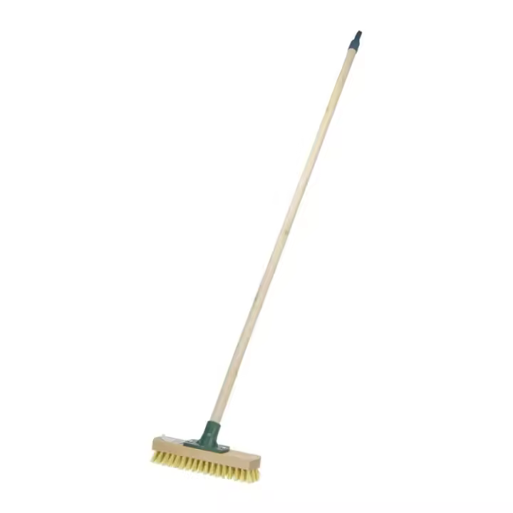 Edm Cepillo de Limpieza Clásico con Mango de Madera 24cm - 1