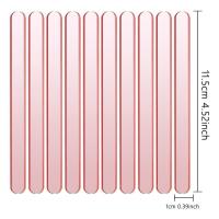 20Pcs Bastones De Helado Reutilizables Claros Para Manualidades DIY En Verano Rosa Oro Hechos De Acrílico Para Hogar - details 9
