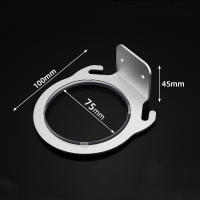 Soporte De Secador De Pelo De Aluminio Espacial Para Pared Organizador De Baño Estante De Almacenamiento Montado En La Pared Con Capacidad De Carga De 10kg 8cm - details 0
