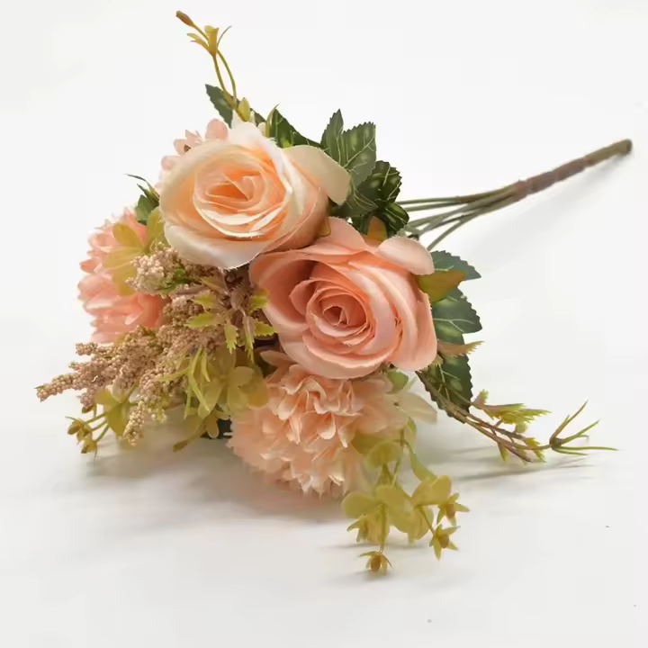 Arco De Flores Artificiales Girasol Y Rosa Para Boda Fiesta Exterior Jardín Decoración Navidad Wreath DIY Bouquet De Novia - 1