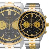 reloj cronógrafo hombre Seiko Neosports SSB430P1 41.5mm 100m WR correa de acero - details 0
