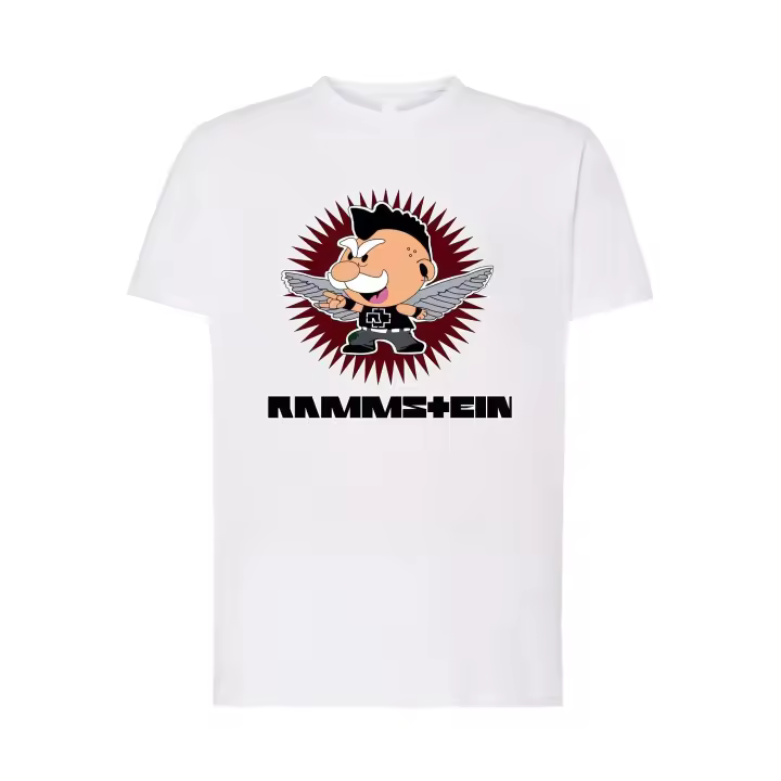 Camiseta Rammstein mod#3 - música electrónica/rock industrial - Unisex algodón premium hombre y mujer - 1