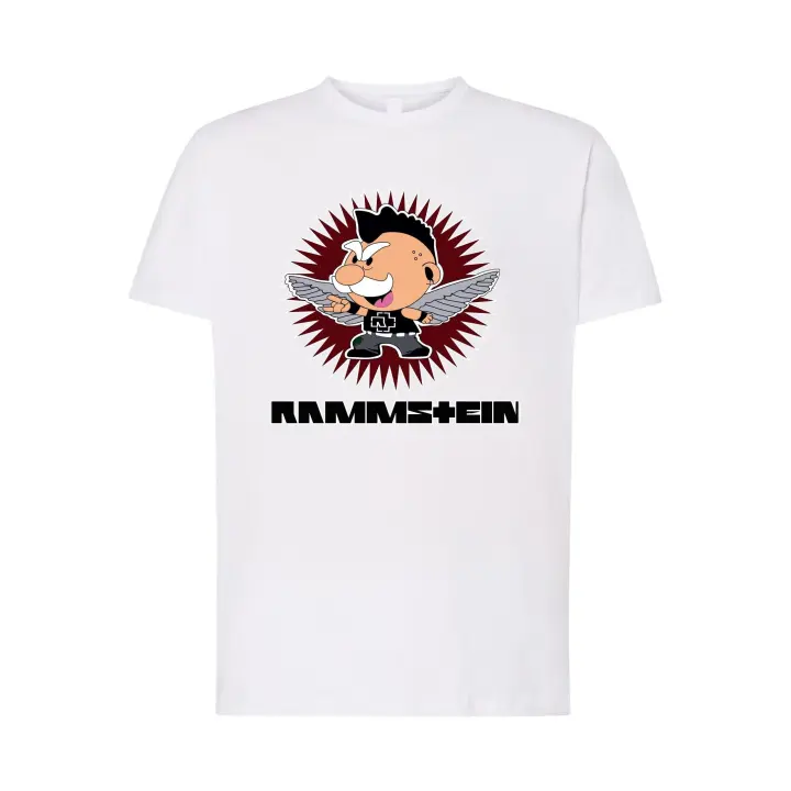 Camiseta Rammstein mod#3 - música electrónica/rock industrial - Unisex algodón premium hombre y mujer - 1