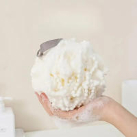 Bola De Ducha Con Perlas Esponja De Baño Con Encaje Scrub Para Espalda Flor De Baño Con Bolitas De Jabón Toalla De Baño Paño De Baño - details 1