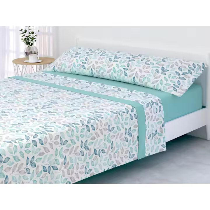 JIMENÉZ HOME - Juego de Sábanas Invierno - Sabanas Polar Térmica Extra Suave - Bajera Ajustable y Funda - Estampados Vanguardistas - 1