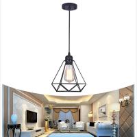 Lámpara De Pared Vintage Industrial Negra LED Retro Para Iluminación De Cocina Y Hogar Instalación Pendente En Metal E27 - details 0