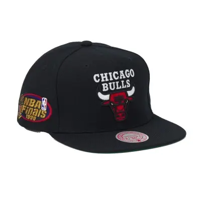 Gorra Mitchell and Ness Chicago Bulls NBA Top Spot Snapback Hwc Black HHSS2976-CBUYYPPPBLCK - 1