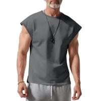 Camiseta Sin Mangas Para Hombre Verano 2024 Estilo Casual Ligero Y Transpirable Vest Top De Polyester Para Jóvenes - details 41