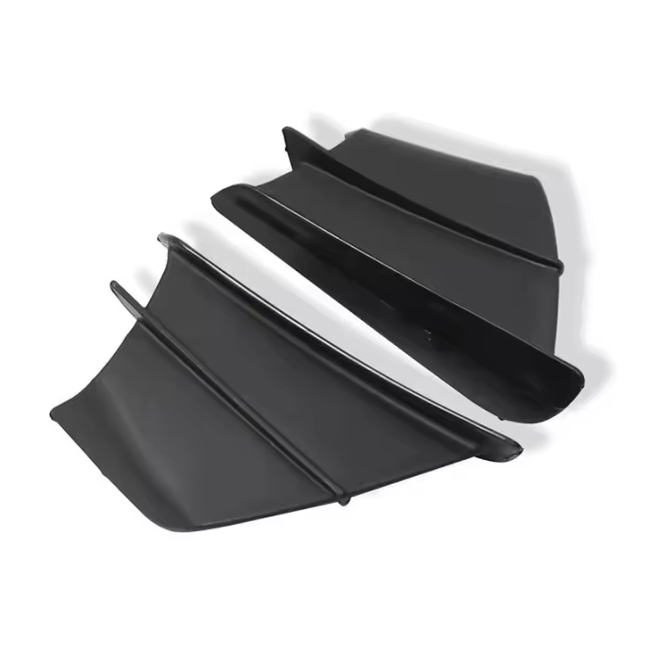 Kit De Alas Aerodinámicas Para Motocicleta 2PCS Winglet Spoiler Para Honda CB650R CB1000R CBR1100 CBR600RR CBR1000RR CBR 600RR Universalmente Adecuado Plástico De Alta Calidad - 1