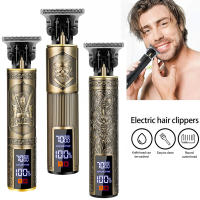 Cortador De Pelo Eléctrico Vintage T9 Trimmer De Cabello Recargable Por USB Máquina De Corte Profesional Portátil Para Barbería - details 2