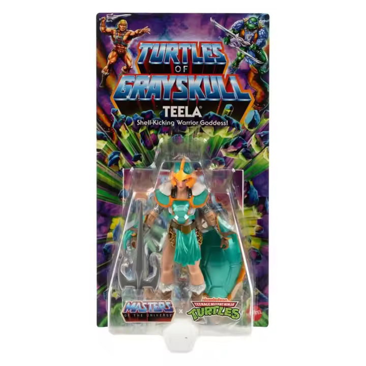 Mattel Figura TEELA MOTU X TMNT: TURTLES OF GRAYSKULL - 1