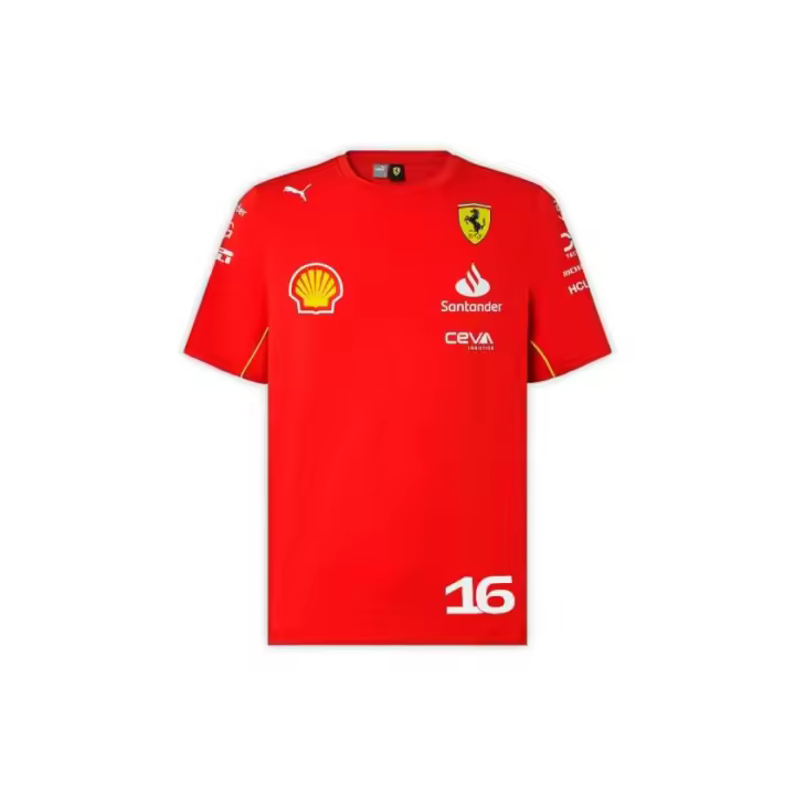 Camiseta Charles Leclerc Ferrari F1 Hombre  Scuderia Ferrari - 1
