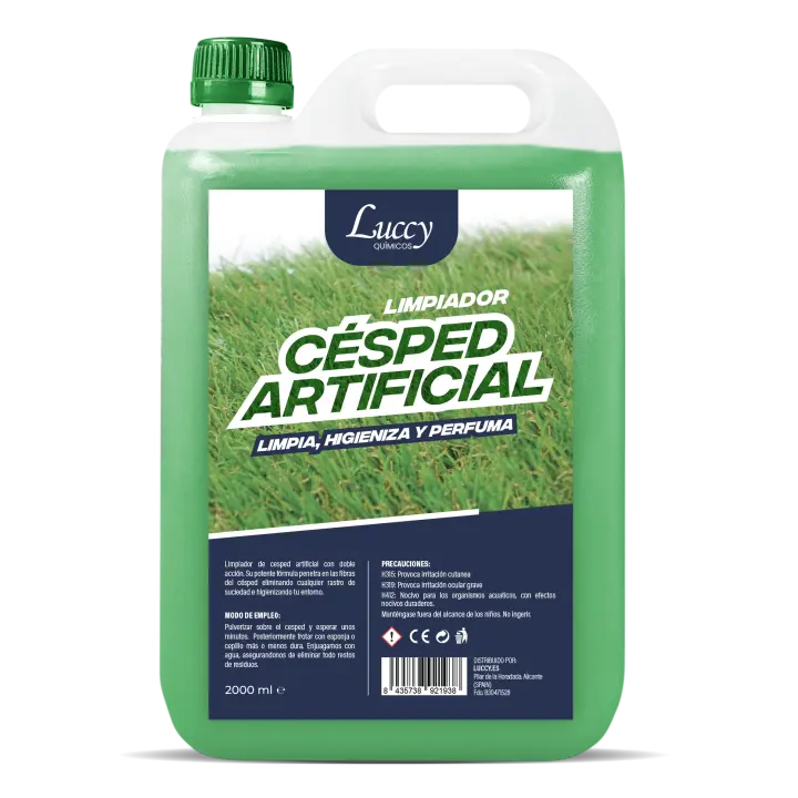 LUCCY Higienizador Césped Artificial Limpiador para Césped Artificial Triple Acción, Higienizador Concentrado, Control de Olores - 1