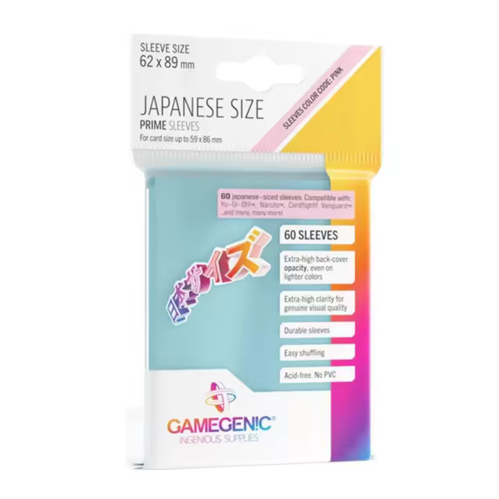 Asmodee - Prime Japanese Sized Sleeves - 1