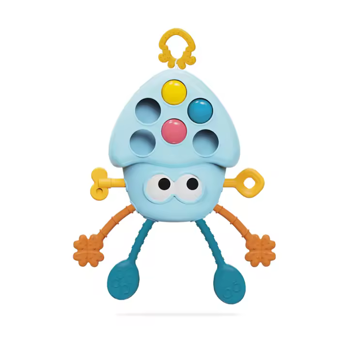 Juguete Educativo Montessori Para Bebés Octopus Sensory Para Niños Y Niñas De 1 a 6 Años Fomenta Los Habilidades De Mano-Ojo - 1
