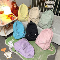 Mochila suave de de gran capacidad para para estudiantes, morral escolar Color sólido hermana, tempo - details 6