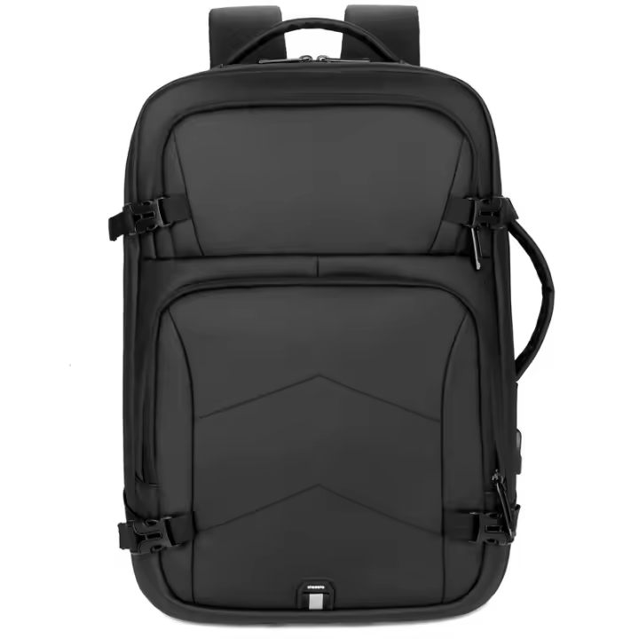 Mochila de moda para hombre, mochila de viaje de ocio, multifuncional, de gran capacidad, impermeable, para ordenador - 1