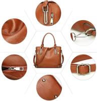 Bolso Bandolera Mujer Bolsos Mujer de Cuero PU Casual Bolso Shopper Bolso de Hombro Bolsa Tote Gran Capacidad - details 2