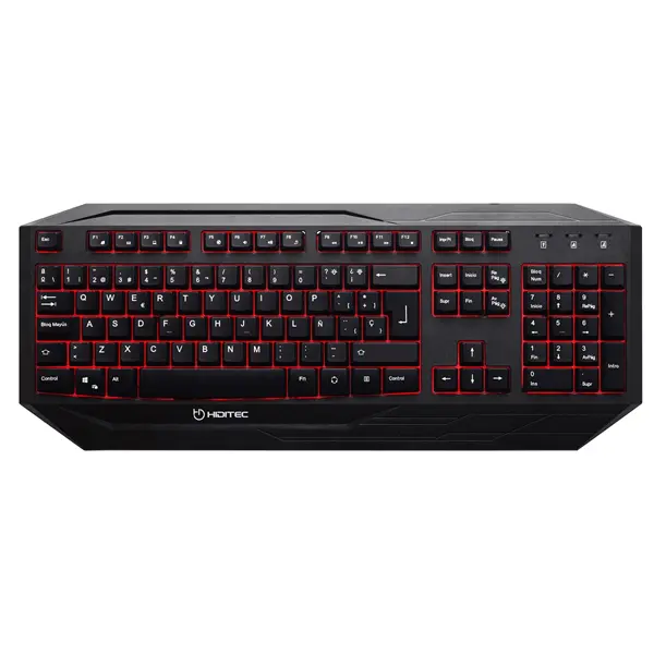 TECLADO HIDITEC GK200 GAMING RETROILUMINADO USB - 1