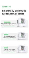 Toilet Para Gatos Inteligente Petkit Con Cortina Magnética Antipolvo 2.0 Compatible Con MAX MAX 2 MAX pro Caja De Arenero Para Gatos - details 2