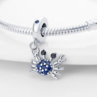 Encantos De Tortuga Marina Caracol Sirena En Plata De Ley 925 Para Pulseras Originales Accesorio De Joyería Regalo - details 6