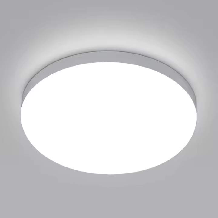 Lámpara de Techo LED Redonda para Baño 30W 2958LM, IP54 Impermeable Blanca Fría 6500K, Diámetro 25cm - 1