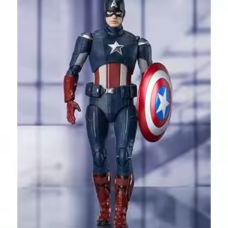 CAPITAN AMERICA CAP VS CAP EDITION FIGURA 15 CM MARVEL AVENGERS ENDGAME SH FIGUARTS - 1