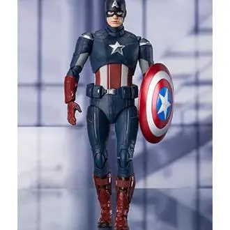 CAPITAN AMERICA CAP VS CAP EDITION FIGURA 15 CM MARVEL AVENGERS ENDGAME SH FIGUARTS - 1