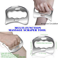 Herramienta De Masaje Gua Sha En Acero Inoxidable Herramienta De Scraper Muscular Terapia Física Herramientas De Gua Sha Para Músculos - details 7