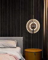 Lámpara Colgante Nórdica Para Techo Con Luz LED Rotativa Multi-Estilo Iluminación Interior Decorativa Para Dormitorio Y Sala - details 7