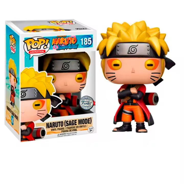Funko Naruto Shippuden Sage Mode   Special Edition EXclusivo   Pop 185 - 1