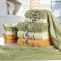 Juego de Toallas de 3 Piezas, Fibra de bambú,algodón,Antibacteriano, Desodorante,Suave y absorbente - details 3