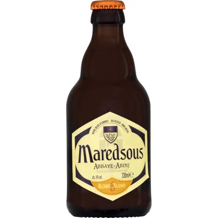 6 uds x Maredsous 6 Blonde 33Cl cerveza Belga rubia tipo Abadía - 1