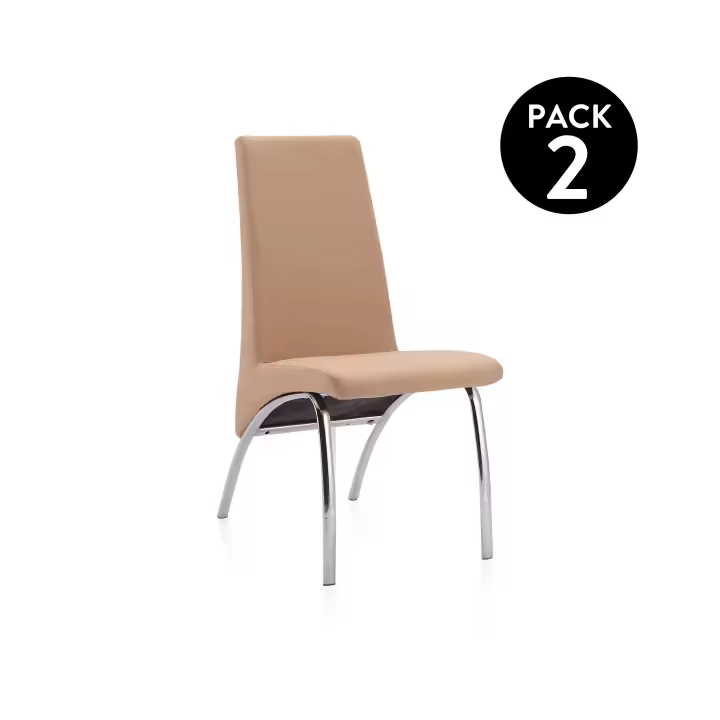 Duehome - Pack 2 sillas de comedor Lise - 1