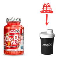 AMIX Coenzym Q10 100 Caps  Suplemento Energético y Antioxidante con 60mg por Cápsula  AMIX NUTRITION - details 0