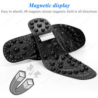 Almohadillas De Masaje Terapéutico Magnético Para Zapatos Insole De Acupresión Para Pies Detoxificación Corporal Soporte Arco Ligero Transpirable Absorbente De Sudor Resistentes Al Desgaste Antideslizantes - details 4