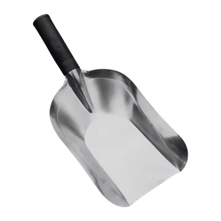 Pala De Jardín Multifuncional De Acero Inoxidable Diseño De Cuchara Plana Portátil Para Riego Plantación Cultivo Y Weeding - 1