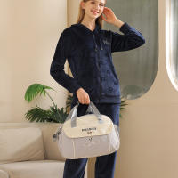 Bolso De Diaper Multifuncional Y De Moda Para Mamá Con Hombro Solo Gran Capacidad Bolsa De Mano Cruzada Bordada a Mano - details 1