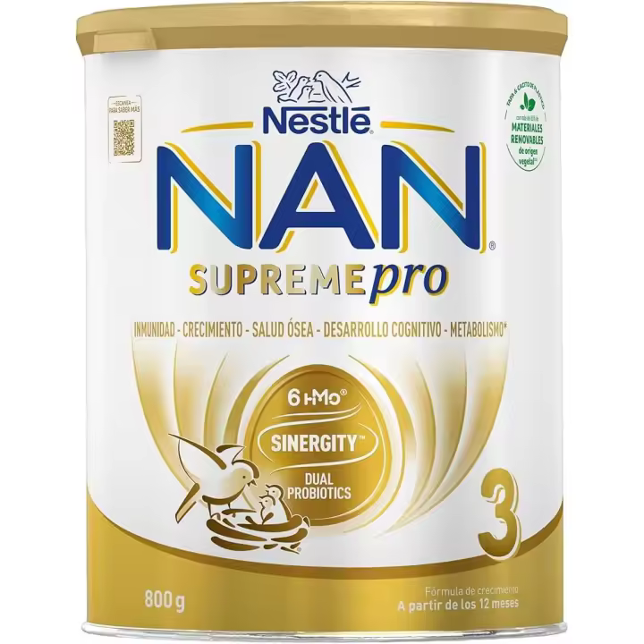 NAN SUPREME PRO 3  800 MG A PARTIR DE LOS 12 MESES NESTLE - 1