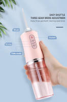 Irrigador Oral Eléctrico Portátil Limpiador Dental Con 4 Cabezales Y 3 Modos De Uso Recargable Fregador De Dientes Jet De Agua - details 2