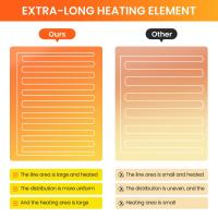 Washable double-layer temperature-controlled heating blanket flannel electric blanket cover blanket automatic protection - details 8