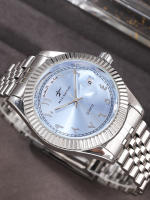 Reloj De Pulsera De Lujo Para Negocios Para Hombres Acero Inoxidable Cuarzo Movimiento Reloj Cronógrafo Casual Regalo De Vacaciones Para Parejas - details 5