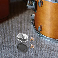 Juego De 5 Piezas De Lugueros Metálicos Para Batería Accesorios De Clavos Y Conectores De Partes Suministros De Instrumentos Musicales - details 5