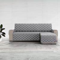 HMS Funda de Sofá Chaise Longue Estampado Omega Acolchada Reversible  Protección Antiácaros y Manchas  240cm - details 1