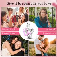 Colgante De Serie Trabajo Y Carrera En Color Plata Para Pulsera Pandora DIY Joyería Para Mujer Zirconia Metálica De Plata - details 18