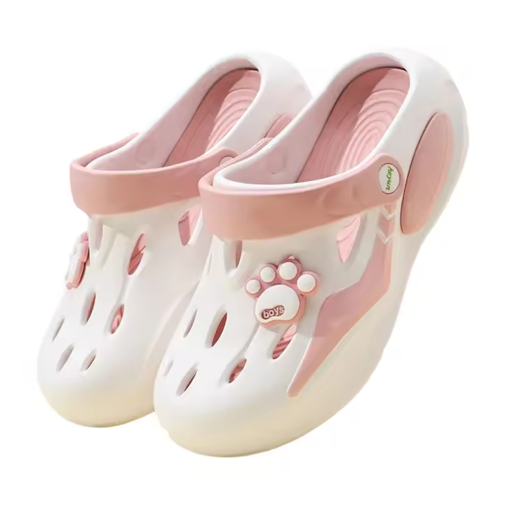 Sandalias De Jardín Para Mujer EVA Cómodas Con Tapa Para Uso Interior/Exterior En Casa Y Playa Suela Suave Transpirable Color Mixed - 1