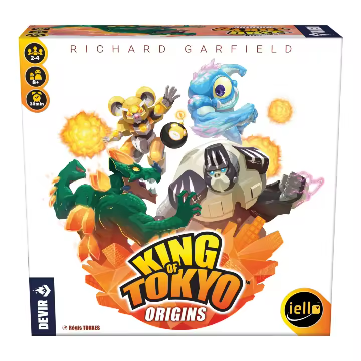 King of Tokyo Origins. juego de mesa. Devir - 1